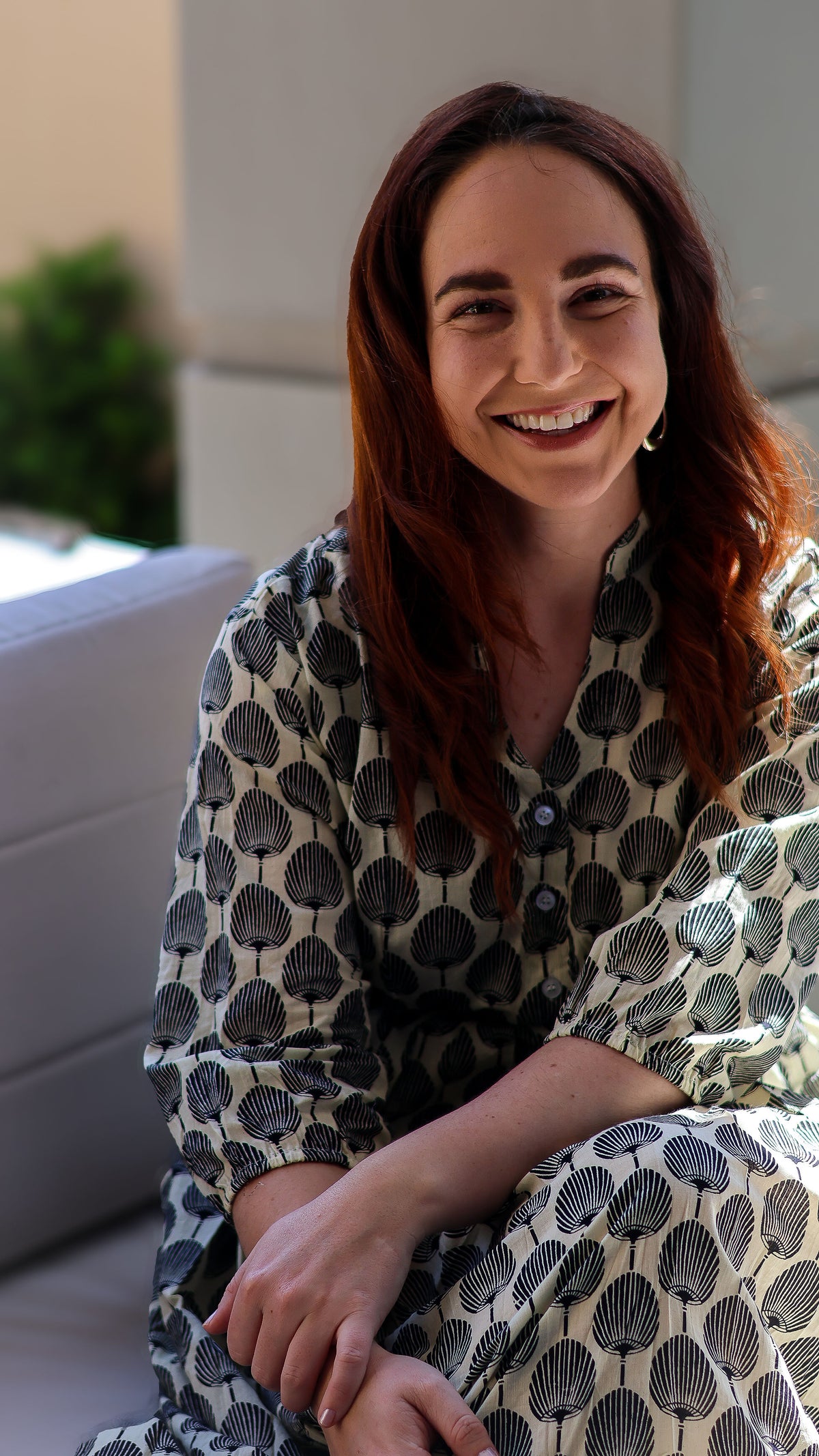 Willow Collection: Black Fan