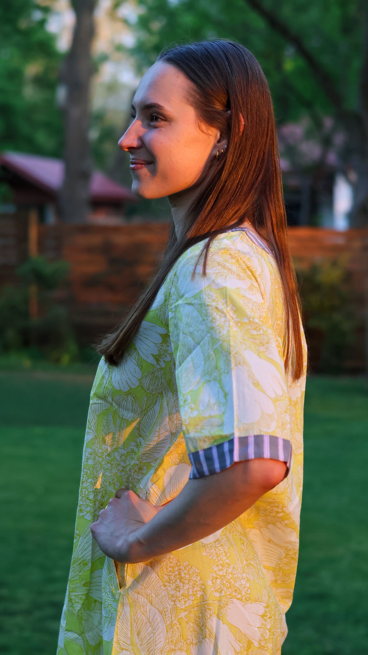 Shift Dress: Bright Yellow
