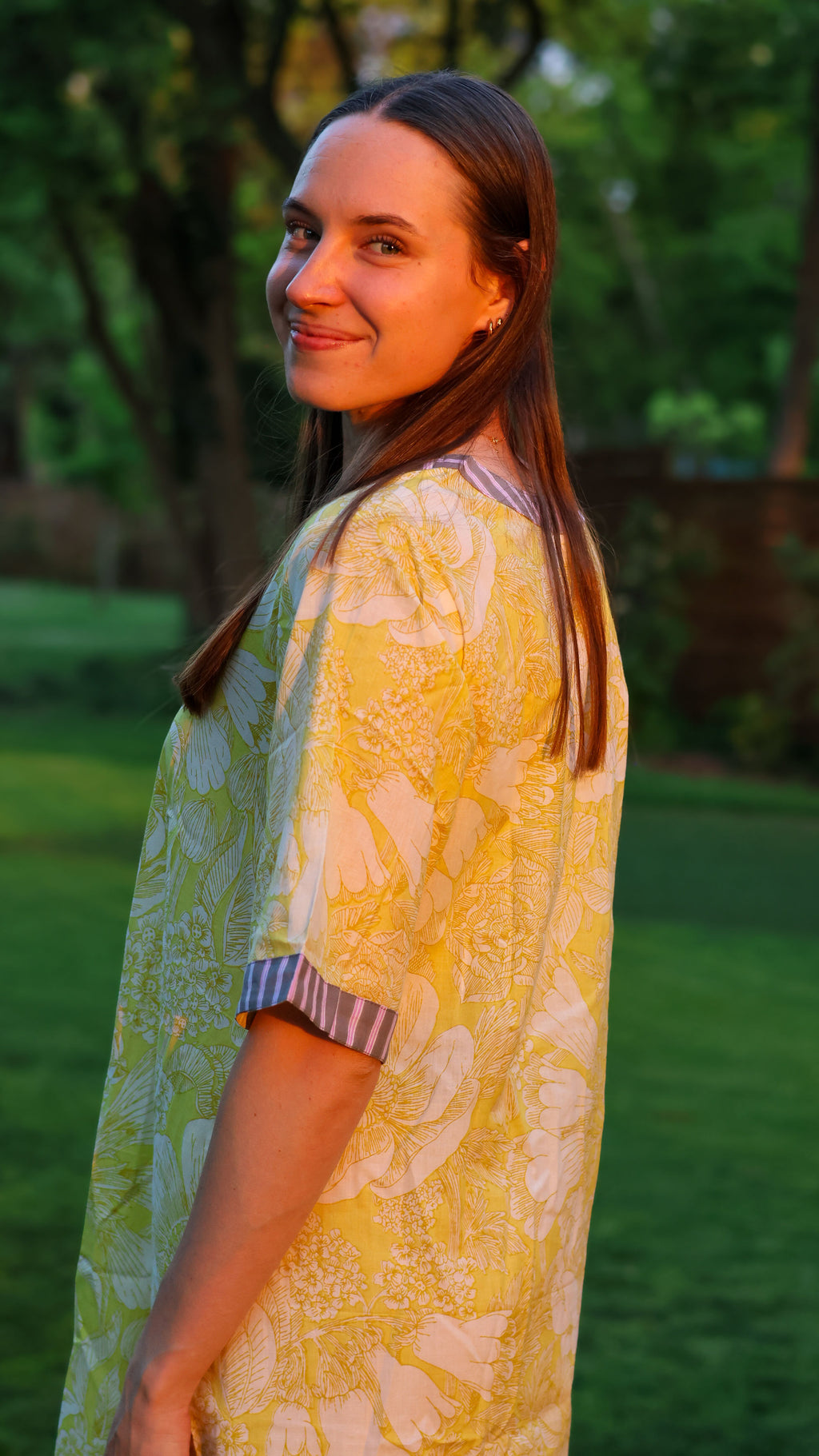 Shift Dress: Bright Yellow