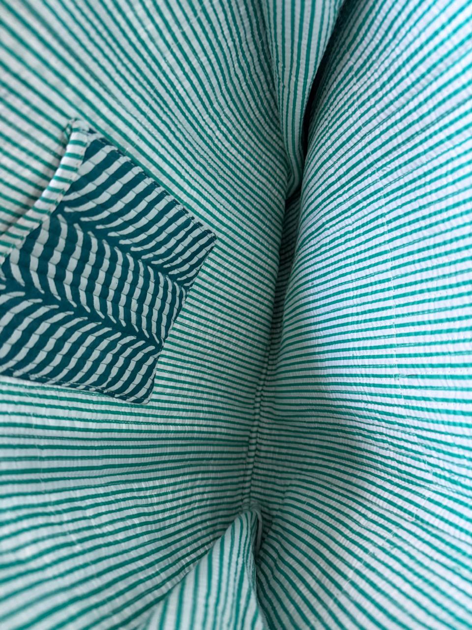 Tote Bag - Mint Stripe
