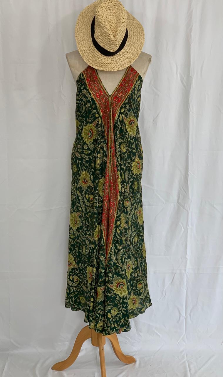 Beach dress - Pine Green