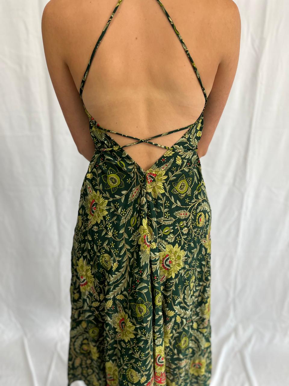 Beach dress - Pine Green
