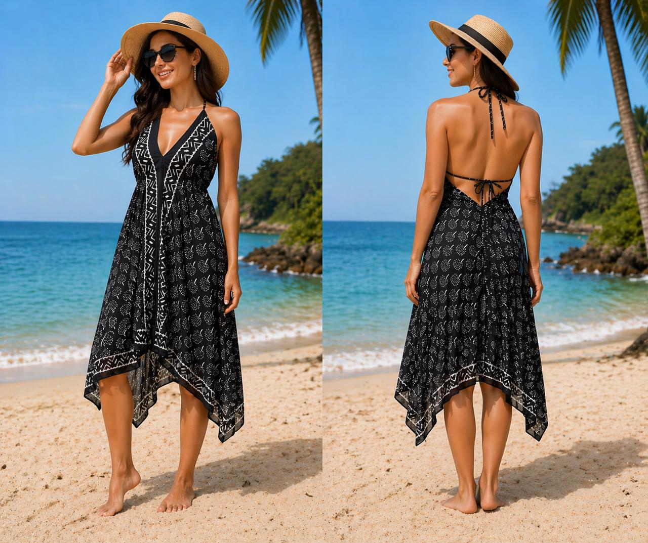 Beach Dress - Tree