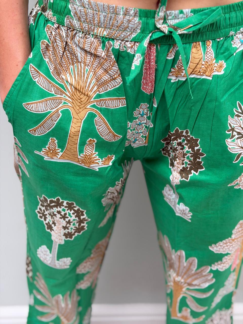 Lounge pants - Green