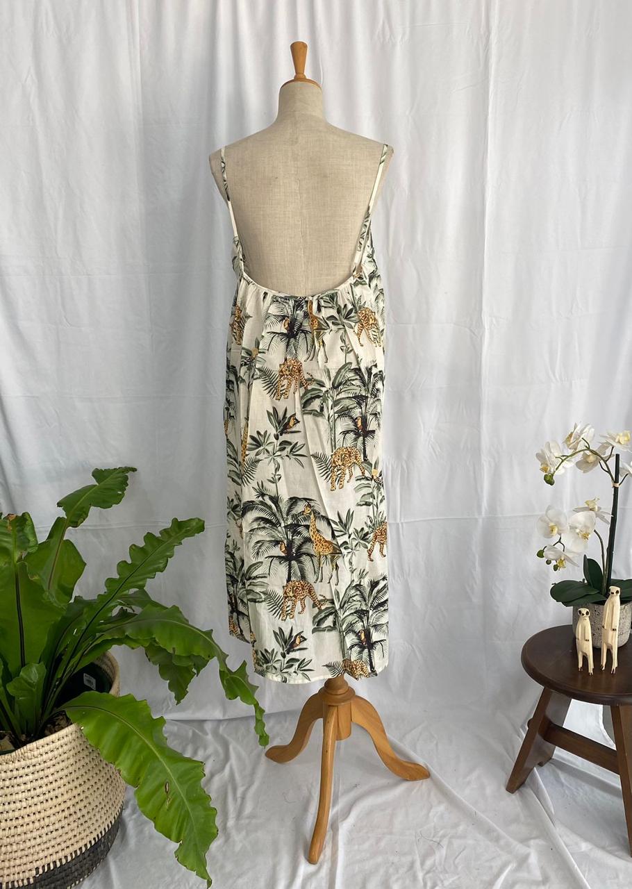 Night dress - Palm Jungle