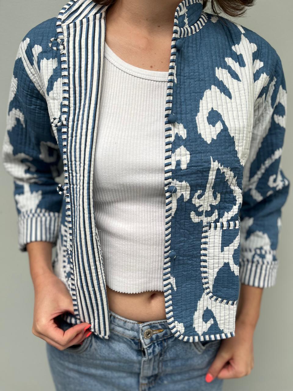 Quilted Jacket - Cumulus