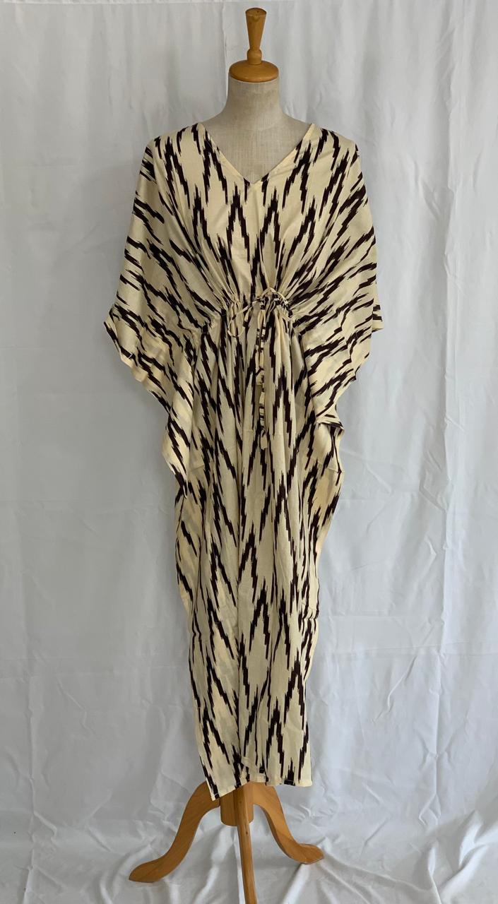 Kaftan - Splash of Black