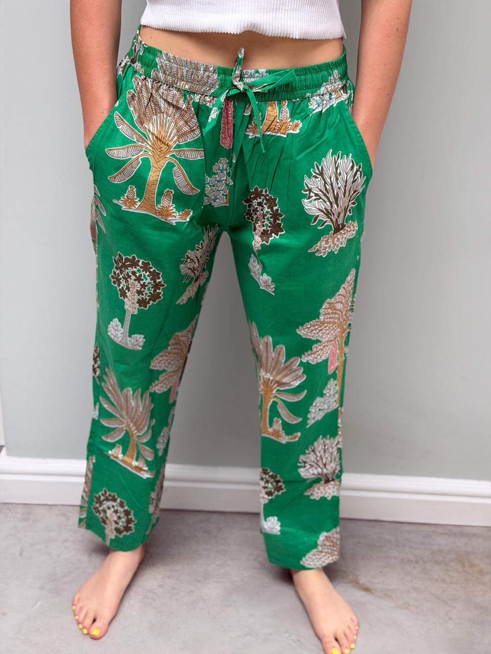 Lounge pants - Green