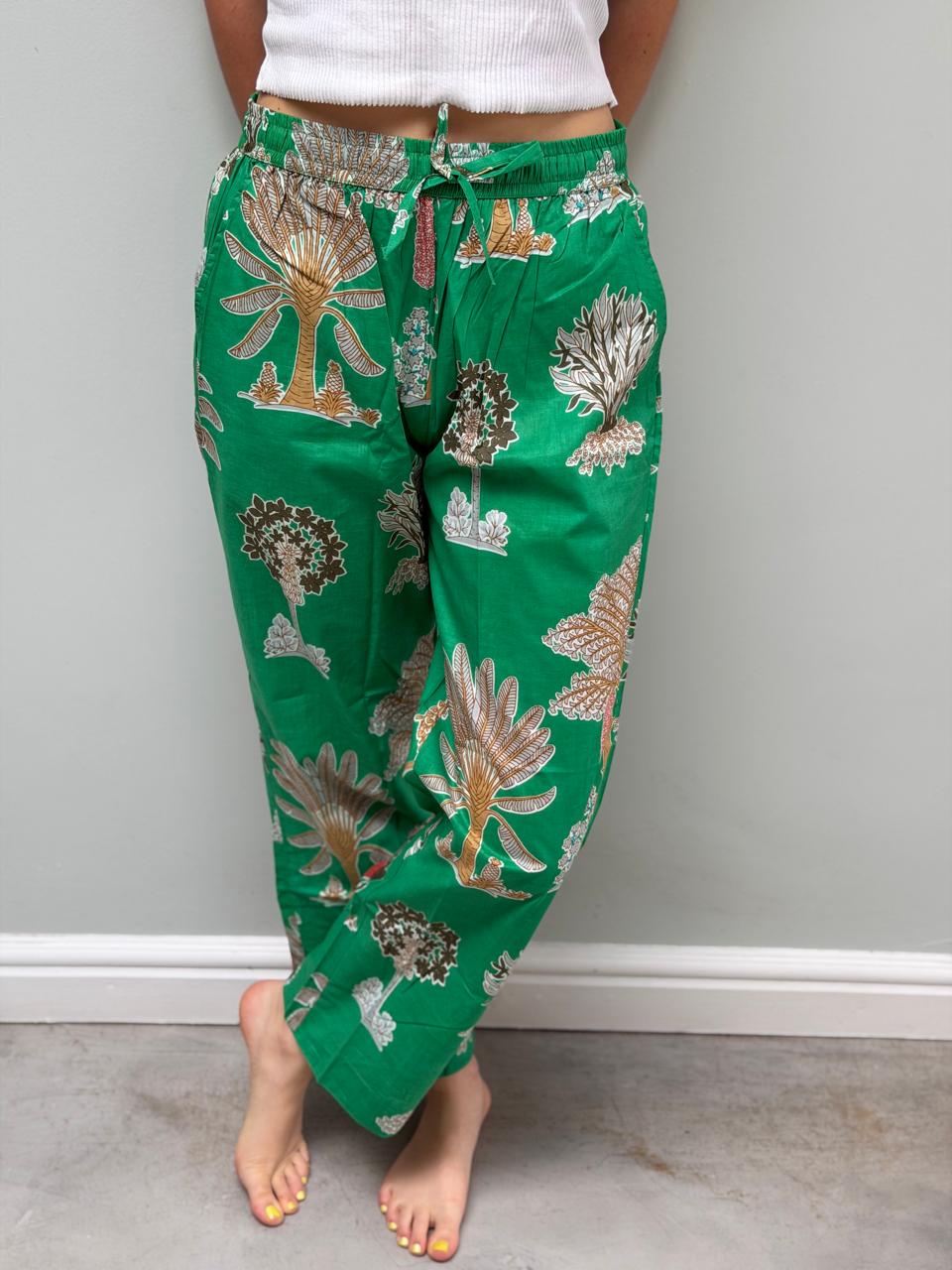 Lounge pants - Green