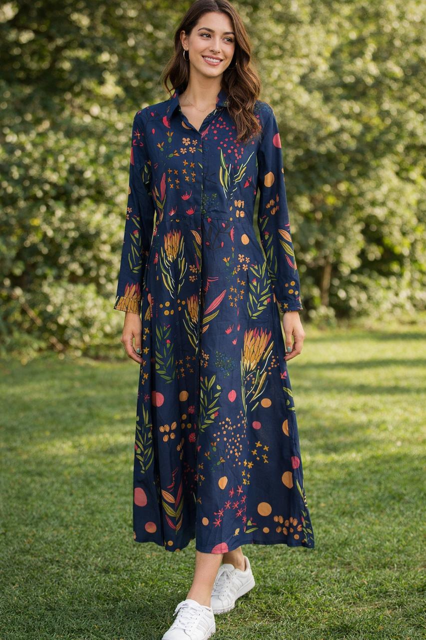 Shirt dress - Dark Blue