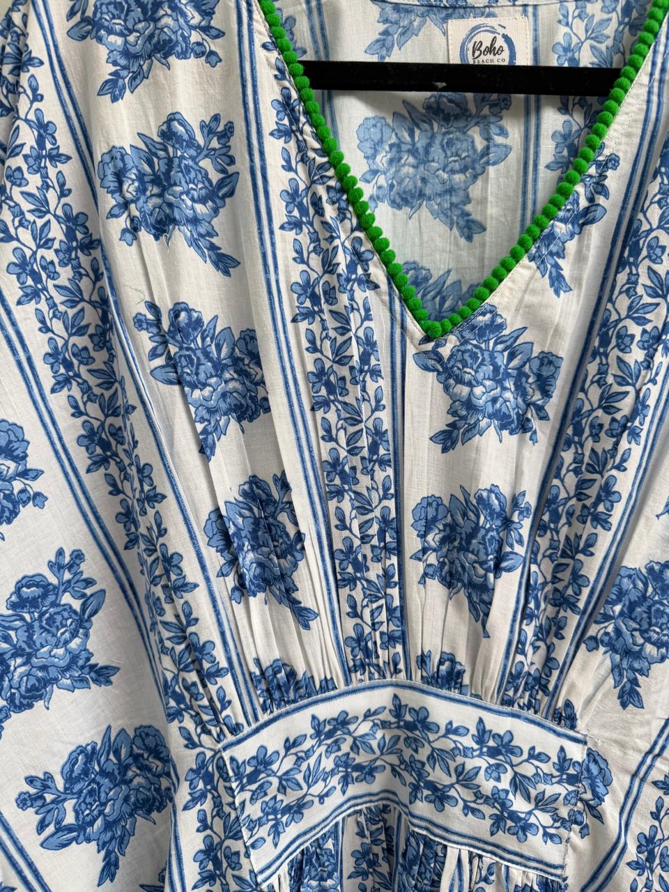 Kaftan - Azulejo bouquet