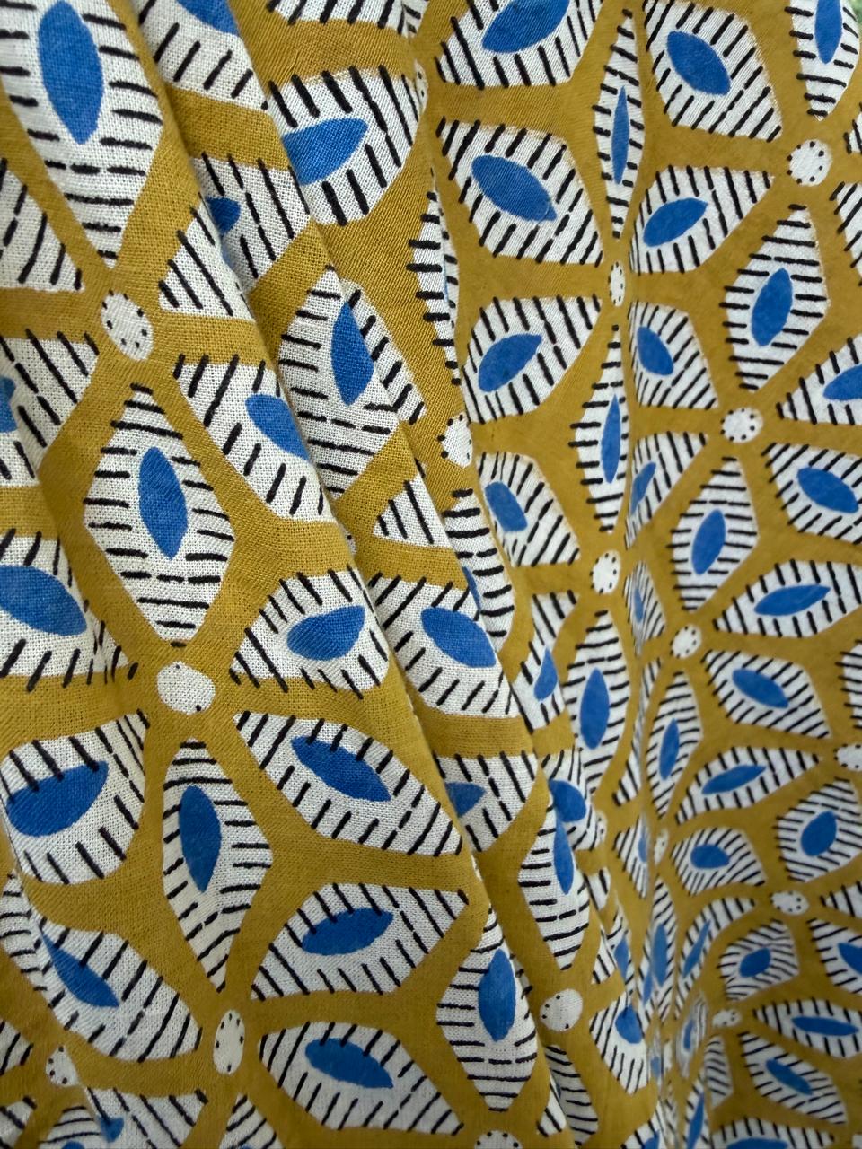 Limited Collection - Mustard and blue