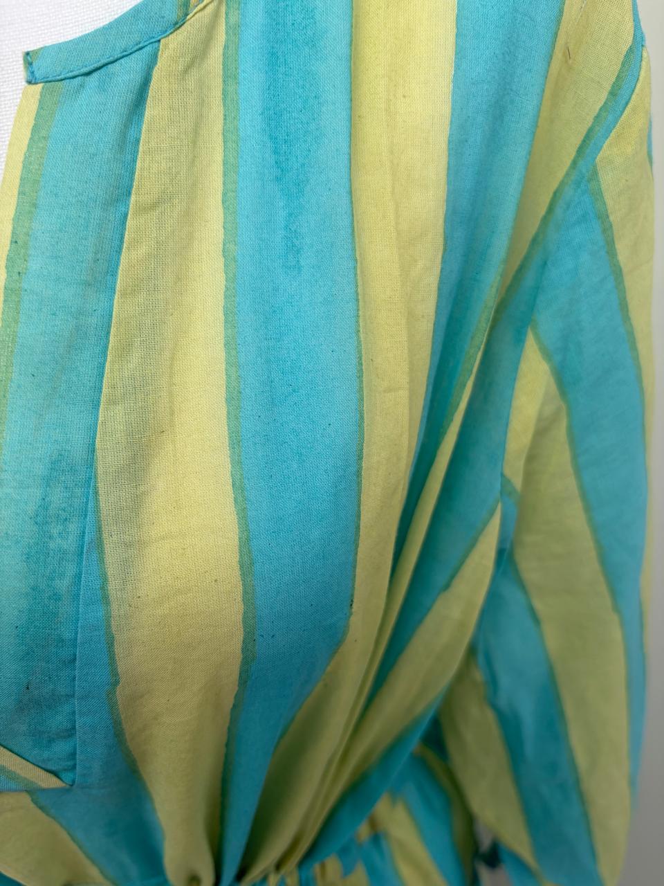 Limited Collection - Turquoise and lime green