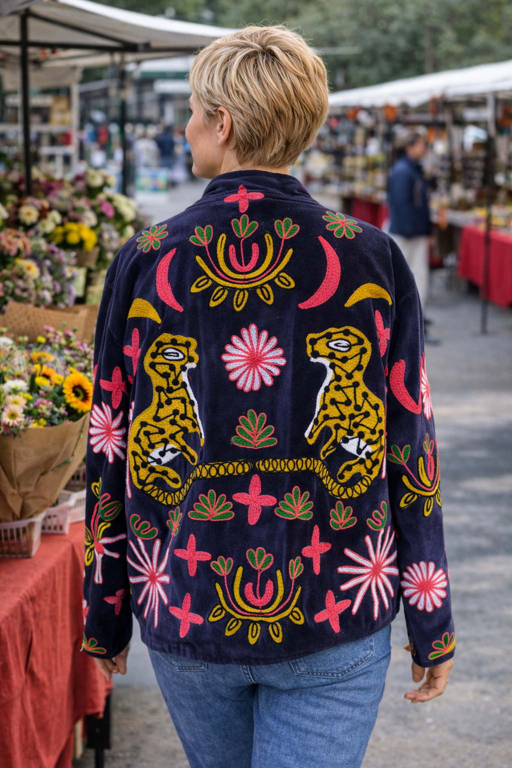 Jacket - Suzani Zinnia