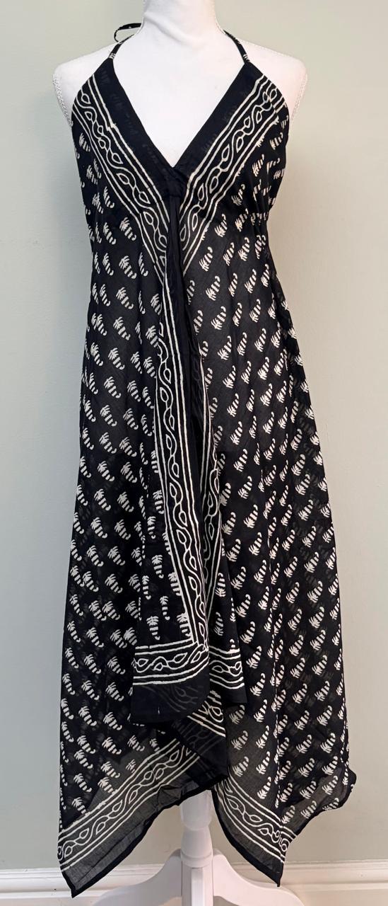 Beach Dress - Dark Fern