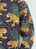 Quilted Jacket - Night Cats