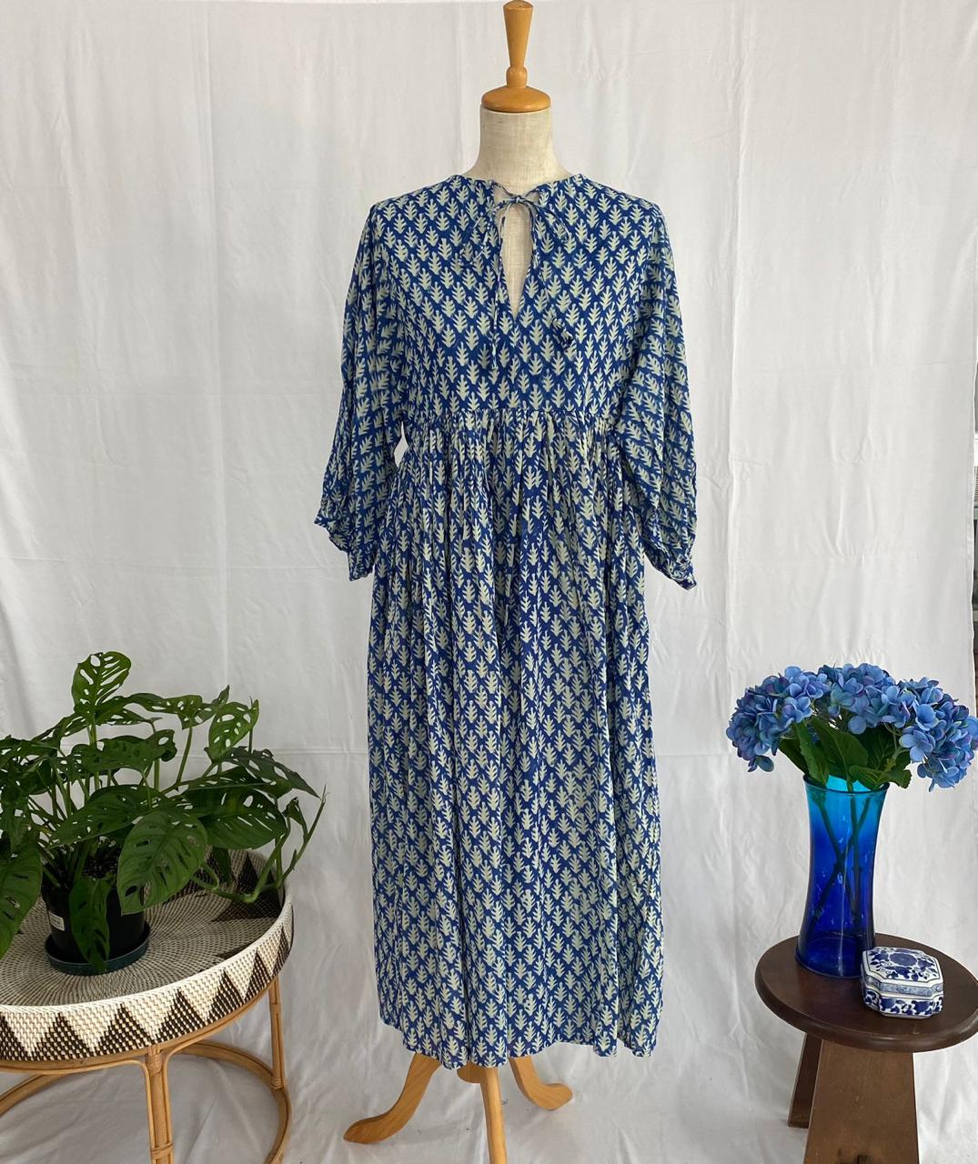 The Juno Dress - Blue