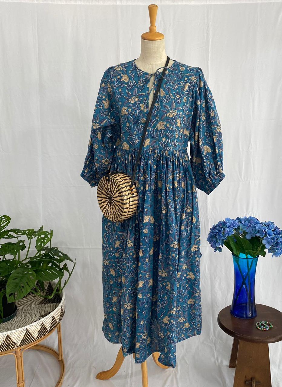 The Juno Dress - Teal