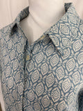 Shirt dress - Blue Grey
