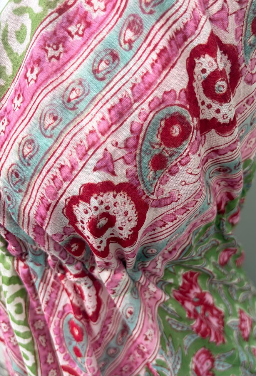 Beach Dress - Jardin Rose