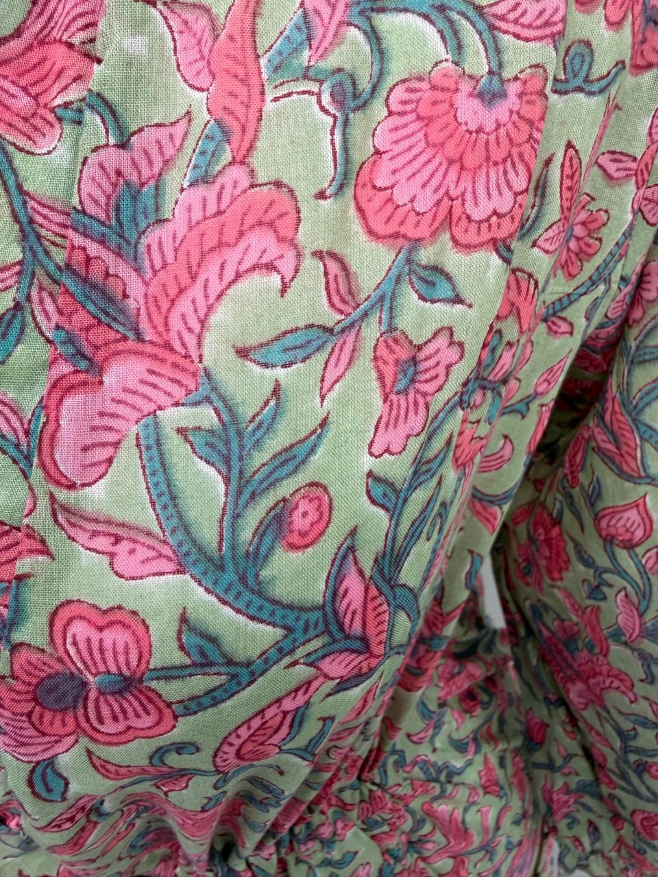 Limited Collection - Pink and green floral